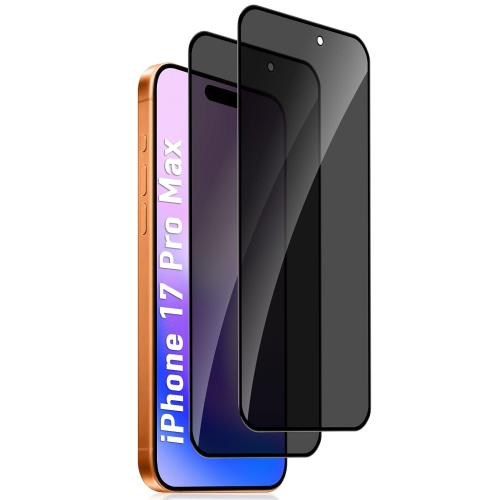 Protecteur d'écran en verre trempé antireflet Supershield pour iPhone 17 Pro Max - Paquet de 2