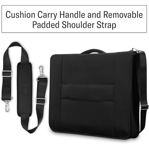 Samsonite – Valise souple Uplift avec roulettes pivotantes, noir, sac à vêtements de 23 po