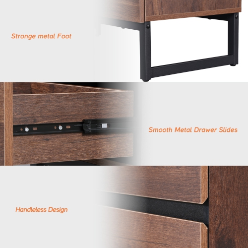 WAMPAT Modern TV Stand for TVs up to 110 inch TV, 3 in 1 Entertainment Center TV Console with Storage Cabinets and Metal Base,Media Console for