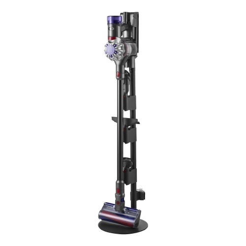 VEVOR Vacuum Stand, Compatible With V7 V8 V10 V11 V12 V15 Series Upright Vacuum Cleaners, Stable Vacuum Stand Holder with 4 Anti-slip Pads and 3