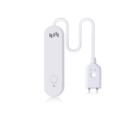 Water Sensor, WiFi Water Level Detector with 80dB Loud Alarm, Compatible with SmartLife Mobile App