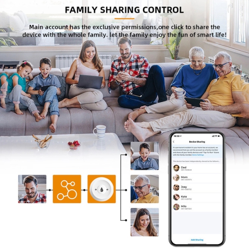 Smart Water Leak Detector Water Leak Sensor Remote App Monitoring for Smart Life