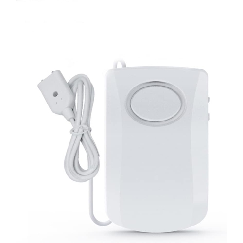 Kitchen and Bathroom Water Leak Detector - Battery Powered Audio Alarm Sensor - Indoor Home Sink Detection Device