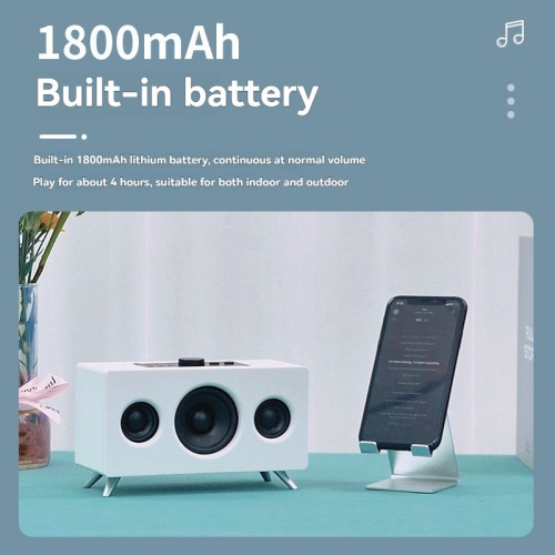 2.1-channel subwoofer Bluetooth speaker | Wireless stereo desktop speakers | Bluetooth/USB flash drive/TF card/AUX/FM multi-mode|Portable outdoor