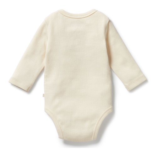 Wilson+Frenchy Organic Rib Long-Sleeved Top - Buttermilk
