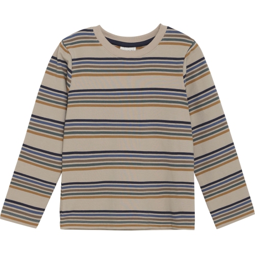 T-shirt à manches longues Minymo - Havane Oxford