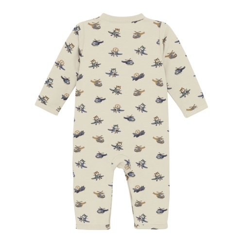 Minymo Organic Cotton Romper - Oxford Tan