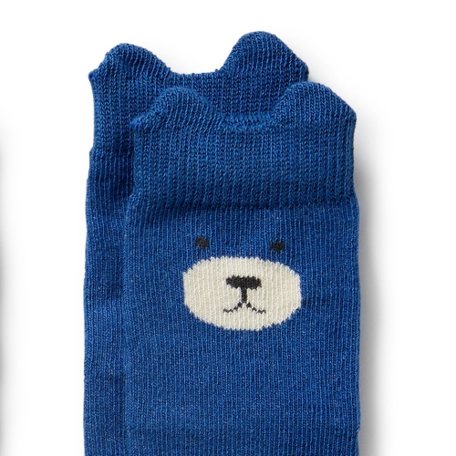 Wilson+Frenchy 4-Pack Organic Baby Socks Set - Winter Forest