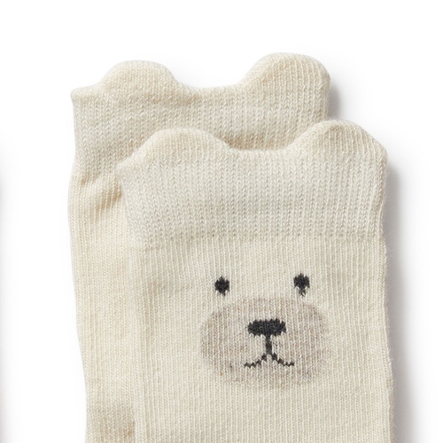 Wilson+Frenchy 4-Pack Organic Baby Socks Set - Tiny Bloom