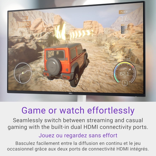 Refurbished Dell S2725HS 27" Monitor, FHD, 1 Year Warranty, 101373-21604