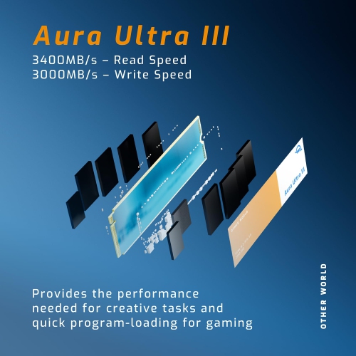 2.0TB OWC Aura Ultra III PCIe 3.0 NVMe M.2 2280 SSD