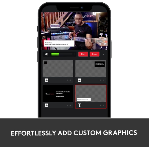 Ensemble de 3 caméras d'action HD Mevo Start de Logitech pour vidéo HD multicaméra, contrôle par application et diffusion par téléphone intelligent