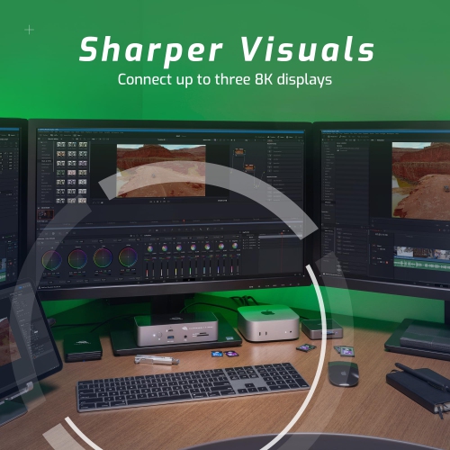 OWC TB5 11-Port Thunderbolt Dock with Thunderbolt Cable