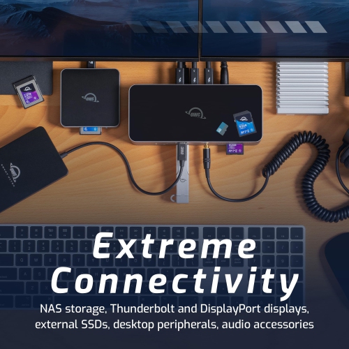 OWC TB5 11-Port Thunderbolt Dock with Thunderbolt Cable