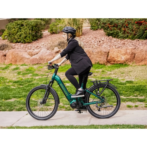 Himiway A7 Pro - Vélo de ville électrique urbain | Vert | Taille unique | Moteur à mi-entraînement 500&nbsp;W | Vitesse maximale 32&nbsp;km/H |