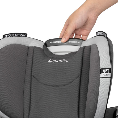 Evenflo Revolve360 Slim 2-in-1 Convertible Car Seat - Pearl Grey