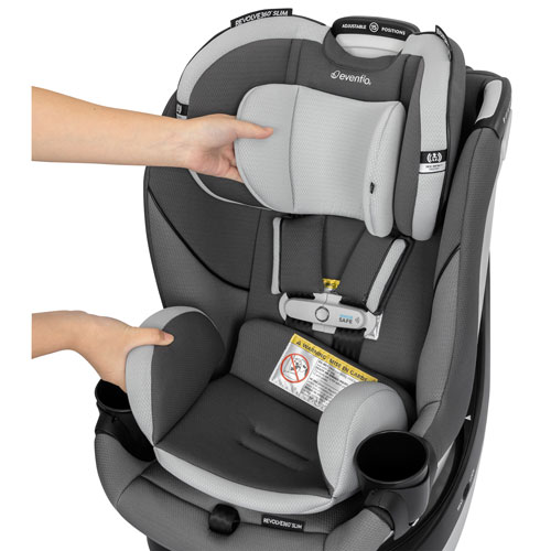 Evenflo Revolve360 Slim 2-in-1 Convertible Car Seat - Pearl Grey