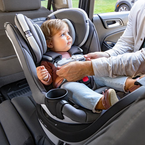 Evenflo Revolve360 Slim 2-in-1 Convertible Car Seat - Obsidian Black
