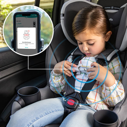 Evenflo Revolve360 Slim 2-in-1 Convertible Car Seat - Obsidian Black