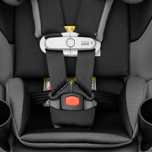 Siège d'auto convertible 2-en-1 Revolve360 Slim d'Evenflo - Noir obsidien