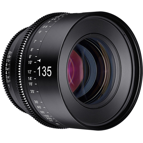 Rokinon Xeen 135mm T2.2 Lens with MFT Mount Bundle