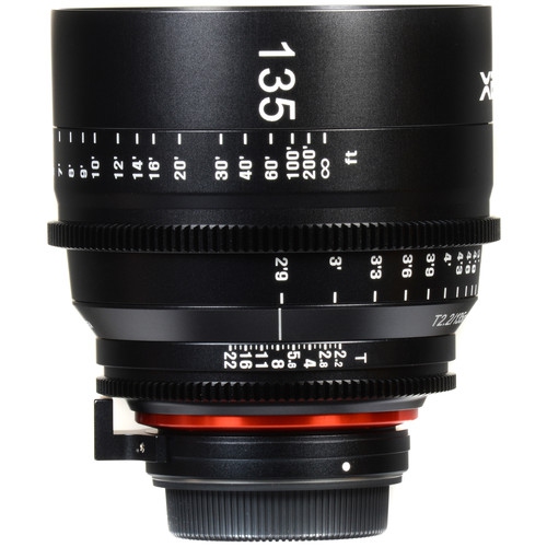 Rokinon Xeen 135mm T2.2 Lens with MFT Mount Bundle
