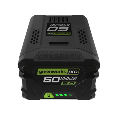 Greenworks 60V 2.0AH Lithium-ion Battery | Provides Fade-Free Power for Maximum Performance | Compatible with 75+ 60V Greenworks Tools