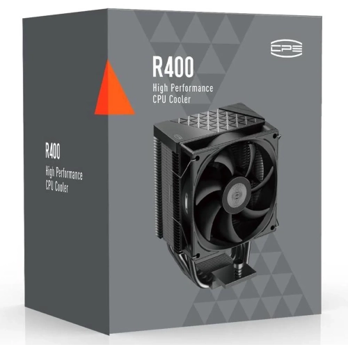 PCCOOLER CPS R400 CPU Air Cooler, 4 Direct Contact Heat Pipes, 180W TDP, 133mm Tall, 92mm PWM Slient Fan, for Intel LGA 1851/1700/1200/115X & AMD