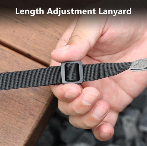 FPVtosky Lanyard for DJI RC & RC Pro Controller, DJI Mini 3 Pro Lanyard RC Neck Strap, Soft Leather Lanyard Compatible with Mavic 3 / Air 2s / Mini 2