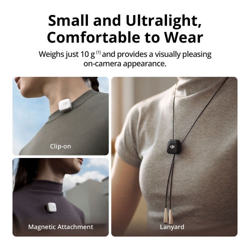 Refurbished - DJI Mic Mini Wireless Omnidirectional Microphone System - Black