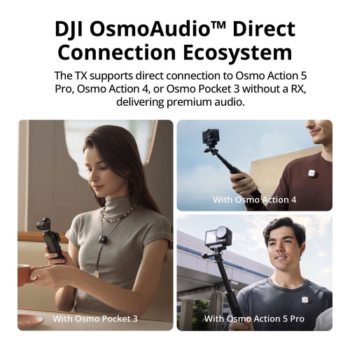 Refurbished - DJI Mic Mini Wireless Omnidirectional Microphone System - Black