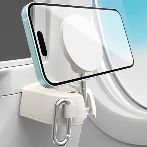 Support magnétique de voyage et de bureau Treker d'iOttie - Blanc