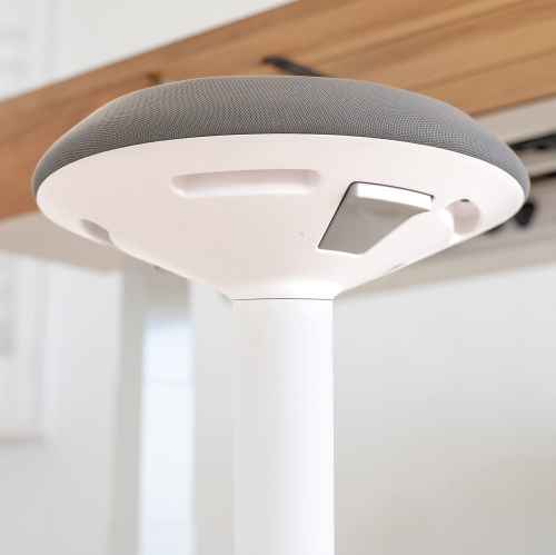 Desky Sit Stand Motion Stool - White