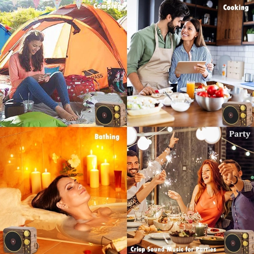 Desktop Bluetooth speaker | Magnetic portable design | HiFi sound quality | Long-lasting battery life | 3W high-fidelity speaker | Suitable for home,