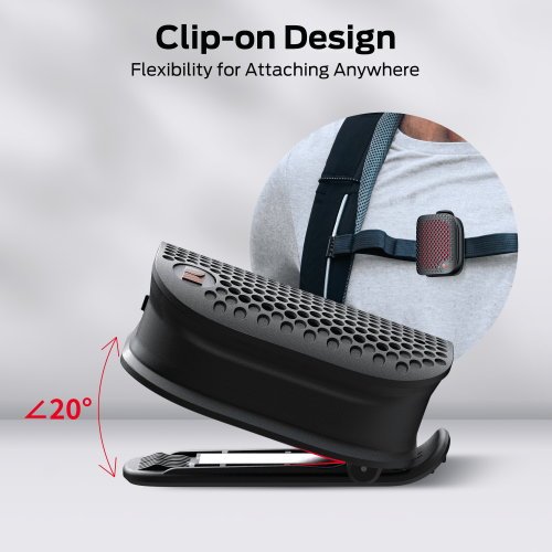 TWS Magnetic Clip Bluetooth Speaker | Ultra-Long Battery Life | Portable Waterproof Subwoofer | Car/Desktop Sports Speaker | Skin-Friendly Magnetic