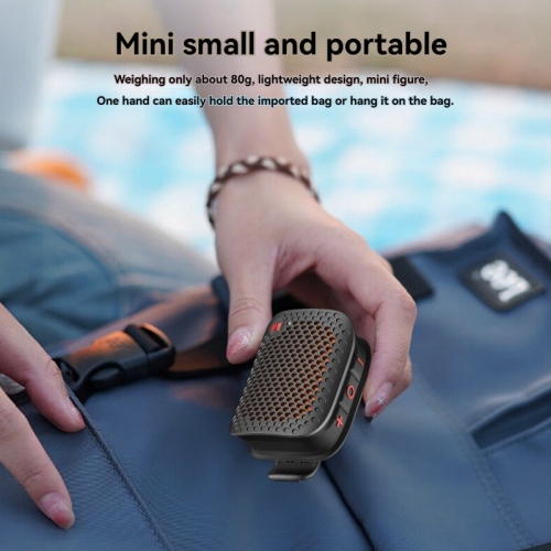 TWS Magnetic Clip Bluetooth Speaker | Ultra-Long Battery Life | Portable Waterproof Subwoofer | Car/Desktop Sports Speaker | Skin-Friendly Magnetic