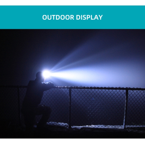 New P70 High-Intensity, Long-Focus, Fixed-Focus Headlamp, USB Rechargeable, Waterproof, Great for Outdoor Night Fishing - Includes USB Cable