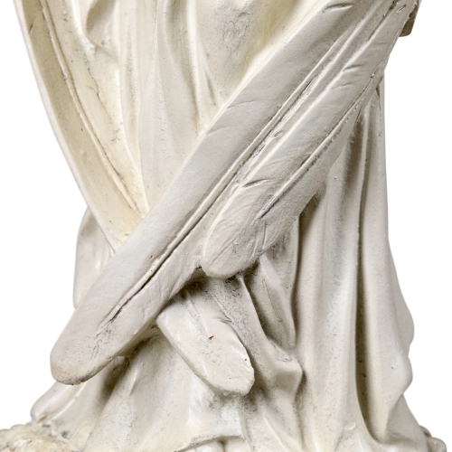 Statue de jardin d'extérieur Ange debout avec ailes - 16,5&nbsp;po