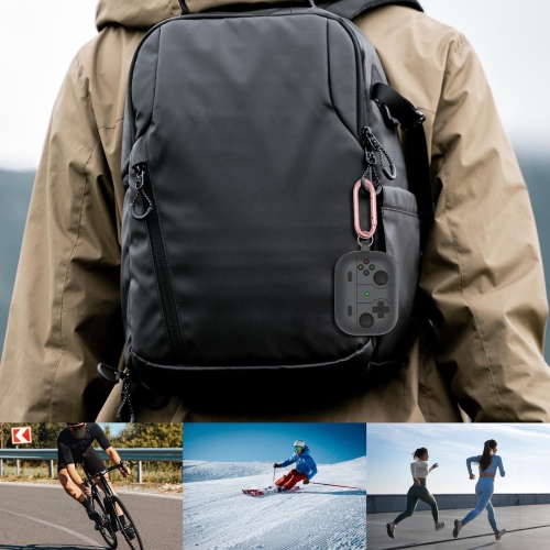 Étui robuste avec porte-clés pour AirPods Pro/Pro2 - Étui seulement - Gris chaud