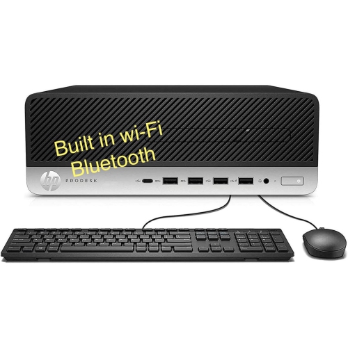 RefurbishedHP ProDesk 600 G5 SFF Intel Core i5-9500 3.00GHz/8GB/256GB Windows 11 Pro Built-in Wi-Fi/Bluetooth - 1 Year Warranty
