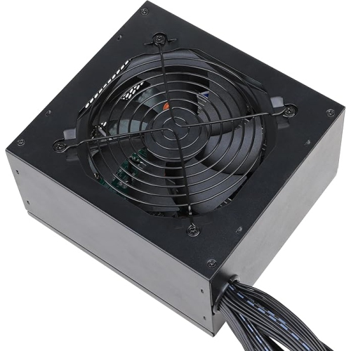 Bloc d'alimentation ATX non modulaire de 700 W avec connecteurs à 6 + 2 broches Protection PFC et bloc d'alimentation de jeu à ventilateur silencieux