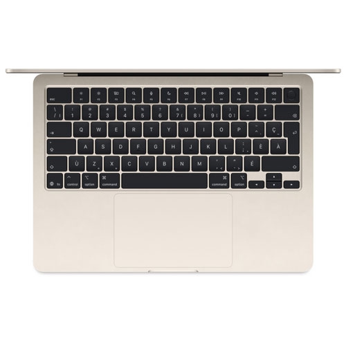 Open Box - Apple MacBook Air 13.6" w/ Touch ID - Starlight (Apple M3 / 16GB RAM / 256GB SSD) - English