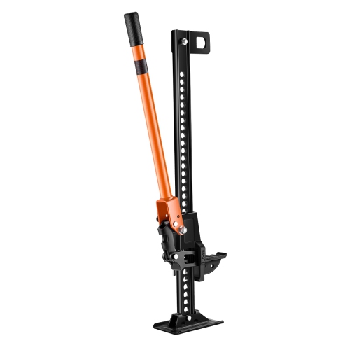 VEVOR 34" Farm Jack, Utility High Lift Farm Jack, 3.18 Ton Capacity Ratcheting Off Road Utility Jacks, Heavy-Duty Lift Jacks with 5.12"-28" Lifting