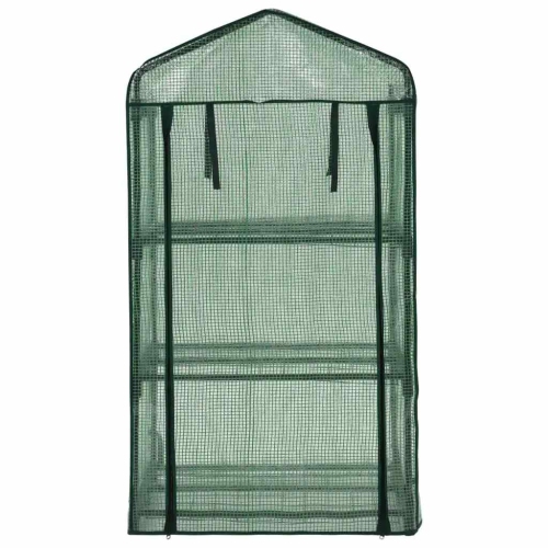 VidaXL – Mini serre 69 x 49 x 125 cm à 3 niveaux