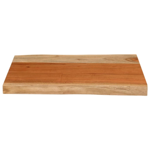 vidaXL Table Top 60x40x3.8 cm Rectangular&nbsp;Solid Wood Acacia Live Edge