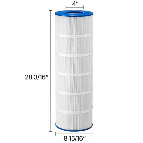 VEVOR 175 Sq. Ft Pool Filter Cartridge, Spa Hot Tub Filter Cartridge Replacement, Compatible with Pleatco PA175, Hayward C1750, Secure for Kids &
