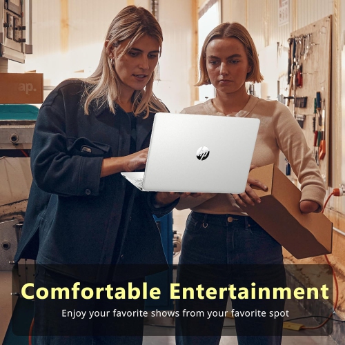 Open Box - HP 15.6" HD Laptop, AMD Athlon Silver 3050U Processor, 256GB SSD, 8GB DDR4 RAM, AMD Radeon Graphics, HD Webcam, HDMI, Win 10, Silver, 32GB