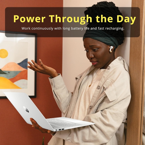 Open Box - HP 15.6" HD Laptop, AMD Athlon Silver 3050U Processor, 256GB SSD, 8GB DDR4 RAM, AMD Radeon Graphics, HD Webcam, HDMI, Win 10, Silver, 32GB