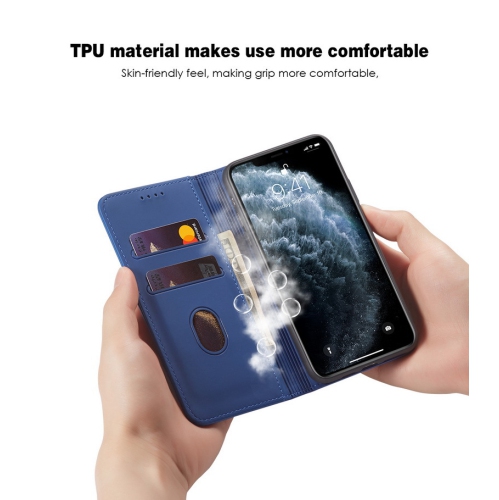 Convient pour iPhone 12 mois étui cuir Apple avec ventouse magnétique étui pour téléphone cellulaire sensation habillage rabat résistant à