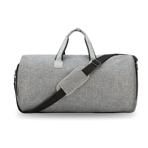 Meidale Convertible Garment Bag with Shoulder Strap| Carry on Garment Duffel Bag for Men, Women - 2 in 1 Hanging Suitcase Suit Travel Bags - Grey